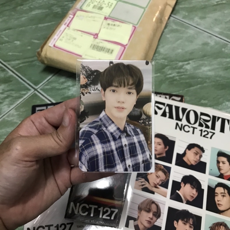 พร้อมส่ง การ์ดแทยง mumo nct127 favorite