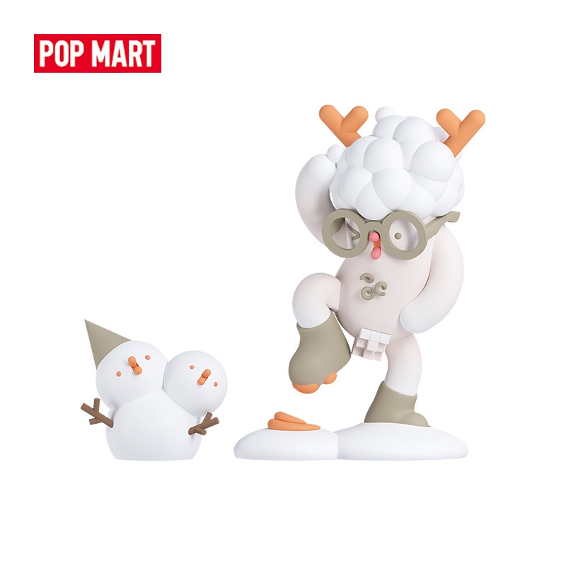 Popmart MODOLI Mood & Weather Series กล่องตาบอดตุ๊กตา Binary Action ของเล่นรูปของขวัญวันเกิดของเล่นเด็ก