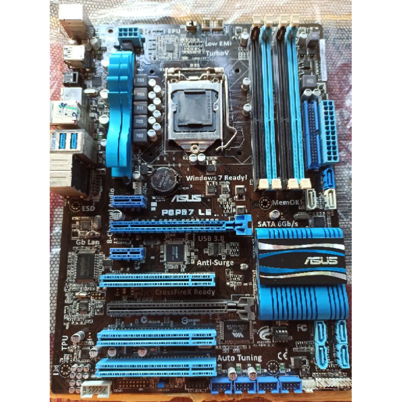 ASUS P8P67 LE LGA1155 เจน2/3 ฝาหลังครบ