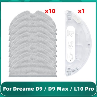 Dreame L10 / L10 Pro / D9 / D9 Pro ถังเก็บน้ํา ผ้าม็อบ เศษผ้า อะไหล่สํารองเปลี่ยน ชุดอุปกรณ์เสริม