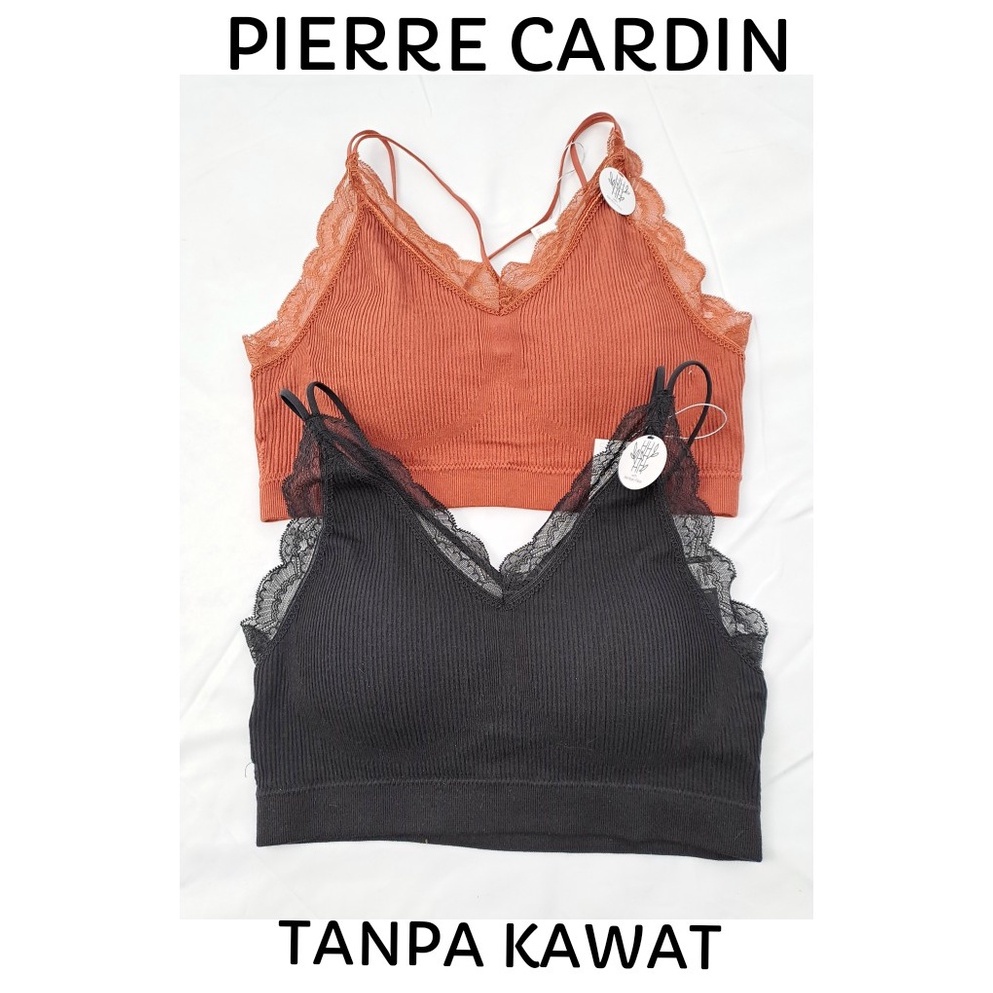 PIERRE CARDIN 2893 WIRELESS BRA - วัสดุใยไผ่