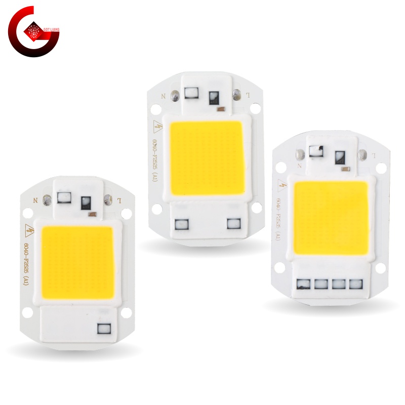 Got Liang ชิปหลอดไฟ LED 10W 20W 30W 50W 110V 220V COB สําหรับไฟสปอตไลท์ Diy