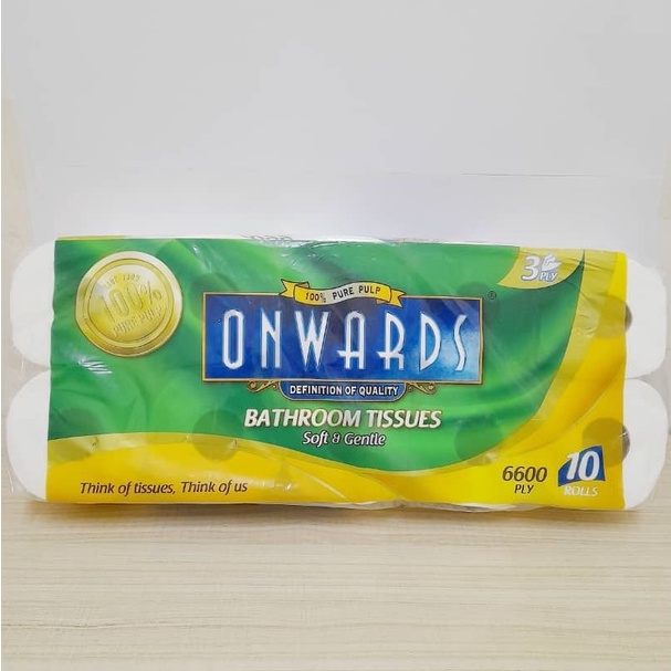 ONWARDS BATHROOM TISSUE 6600 PLY X 10 ม้วน