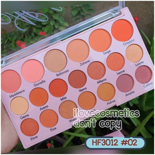 HF3012 Sivanna CHEEK AND SHADOW PALETTE บลัชออนและอายแชโดว์โทนสีฮิต