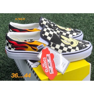 Vans รองเท้าผ้าใบแบบสวม