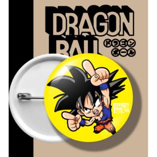 เข็มกลัด การ์ตูน ดราก้อนบอล BADGE DRAGONBALL Z DB DBZ DB SUPER FUSION GOKU ร่าง 1