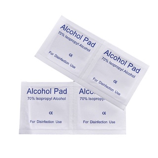 12 ชิ้น 10 บาท แผ่นแอลกอฮอล์ Alcohol Pad