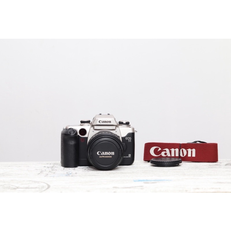 กล้องฟิล์ม 🔥SLR Canon EOS 55🔥ได้อุปกรณ์ครบๆ