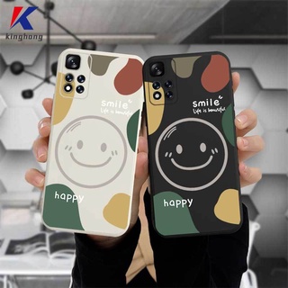 ลายหน้ายิ้ม แบบนิ่มเคส Samsung A03 A52 A32 A12 A51 A10S A50 A20S J2 J7 Prime A02S A20 A72 A50S A10 A30S A52S A30 M12 M10 M01S  ลายกราฟฟิตี้ เคสโทรศัพท์หน้ายิ้ม