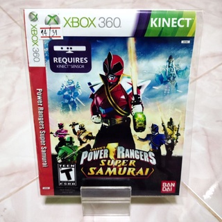 แผ่นเกมส์เอ็กบ็อกซ์ Xbox 360 Power Rangers Super Samurai