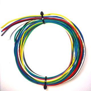 สายไฟอ่อน สายไฟ22AWG. ( 0.325 sqmm. ) UL1007 300 โวลต์ อ่านห…