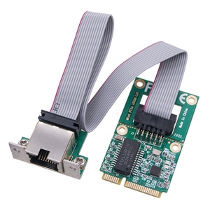 R* การ์ดอะแดปเตอร์ PCIE เข้ากันได้กับ PCI-E Ethernet Rj45 1000Mbps RTL8111F