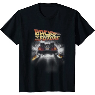 เสื้อยืดผู้ เสื้อยืด พิมพ์ลายกราฟฟิค Back To The Future สไตล์วินเทจ S-5XL