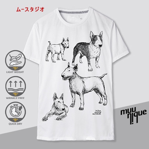 MUUNIQUE Graphic P. T-shirt เสื้อยืด รุ่น GPT-203