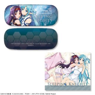 กล่องแว่นตา + ผ้าเช็ดแว่นตา Sword Art Online II - Glasses Case Set (Yuuki &amp; Asuna)