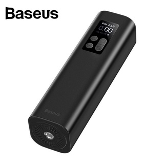 Baseus เครื่องปั้มลมไฟฟ้า สำหรับรถยนต์ super mini Air Pump Digital 12V เครื่องสูบลมพกพา ปั๊มสูบลมไฟฟ้า เครื่องปั๊มลม