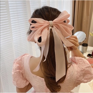Jolie Wiwii (สินค้าพร้อมส่ง) โบว์ติดผมขนาดใหญ่ โบว์ติดผม