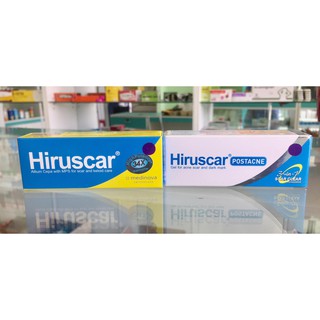 Hiruscar gel 7 กรัม &amp; Hiruscar Postacne 5 กรัม