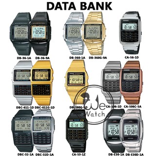 CASIO รวมรุ่น DATA BANK มีประกัน1ปี CA DBC DB CA53 CA56 CA506 DB36 DB360 DBC32 DBC611DB380