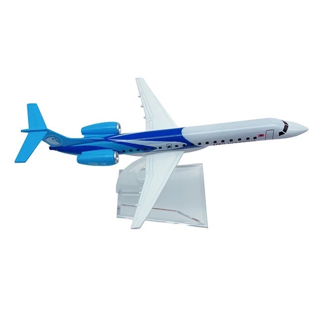 [16cm] โมเดลเครื่องบิน Aircraft Embraer ERJ 145 Aero Mongolia Alloy Plane ERJ145 Model Toys Gift for Collect
