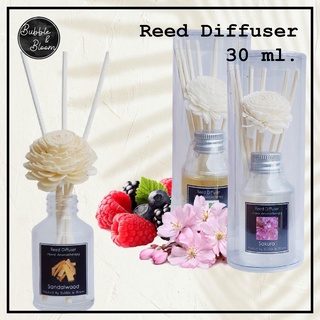 Bubble&amp;Bloom Reed Diffuser 30 ml. บับเบิ้ลแอนด์บลูม ก้านไม้หอมปรับอากาศ ขนาด 30 มล.