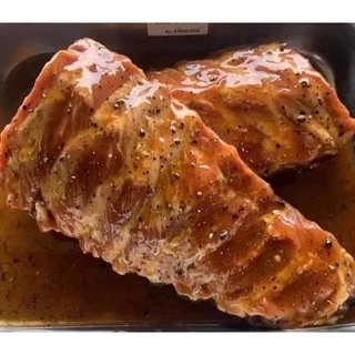 ซี่โครงเส้นพริกไทยดำ 1กิโลกรัม 🐷🔥 ซี่โครงหมู ซี่โครงหมูเส้น พร้อมส่ง 🚛เหมาค่าส่ง ฟรีกล่องโฟม!! ทุกจังหวัดทั่วไทย 🎉