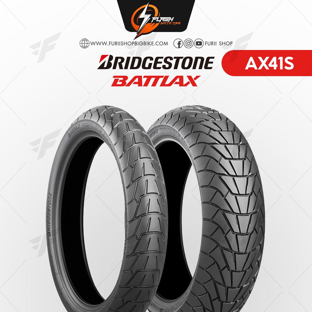 [ ชำระเต็มจำนวน ] BRIDGESTONE BATTLAX ADVENTURE CROSS SCRAMBLER AX41S