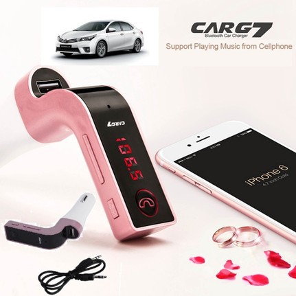 ที่ชาร์จในรถ CAR G7 Bluetooth FM Car Kit แท้