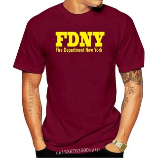 เสื้อยืดผ้าฝ้ายพิมพ์ลายแฟชั่น เสื้อยืด พิมพ์ลาย New YORK Fire Department Show TV Show Duty สําหรับผู้ชาย