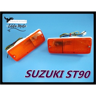 SUZUKI ST90 ST90K ST90V SJ410 FRONT BUMPER LAMP LH&amp;RH SET  // ไฟหรี่คู่หน้าซ้าย/ขวา ซูซูกิ SUZUKI ST90