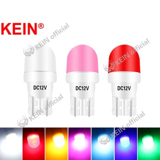 Kein T10 หลอดไฟ LED W5W สีฟ้า แบบเปลี่ยน สําหรับติดป้ายทะเบียนรถยนต์