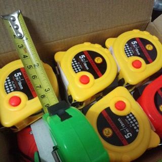 ตลับเมตร Tape Measures ยาว 5เมตร สายวัด อุปกรณ์​วัดขนาด