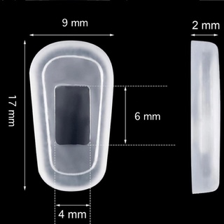 แหล่งขายและราคายางหุ้มแป้นจมูก แป้นจมูกซิลิโคนแบบครอบ เสริมแป้นจมูกแบบนิ่ม1คู่/D114อาจถูกใจคุณ