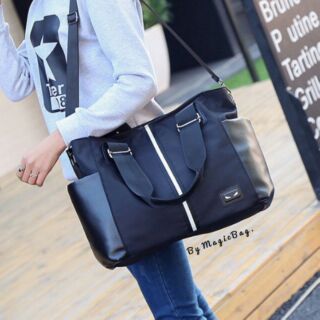 กระเป๋าสะพายทรงกึ่ง shopping bag Fendi tote bag