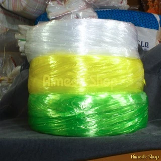 เชือกฟางร้อยมาลัย เชือกนิ่ม ตรามงกุฎ 500 กรัม
