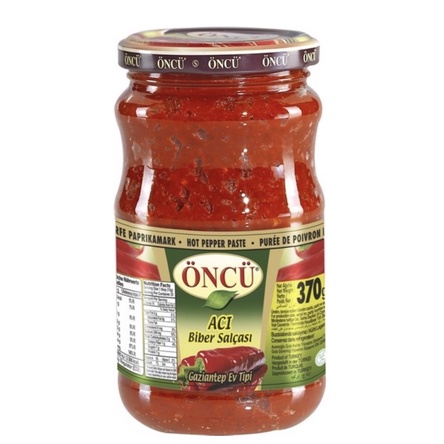*พร้อมส่ง*Öncü Acı Biber Salçası , Hot pepper paste ซอสพริกตุรกี