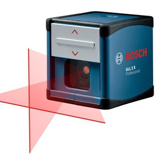 BOSCH เครื่องวัดระดับเลเซอร์ 2ระดับ 5เมตร GLL2X ของแท้เยอรมัน