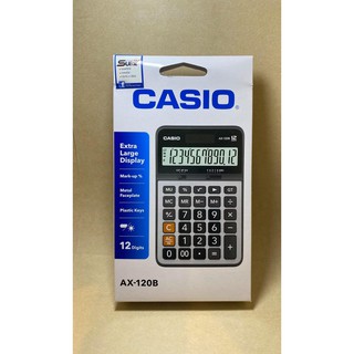 เครื่องคิดเลข Casio AX-120B  ของแท้100% รับประกัน 2 ปี