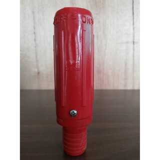 หัวฉีดดับเพลิง สีแดง ขนาด 1 inch red color plastic nozzle