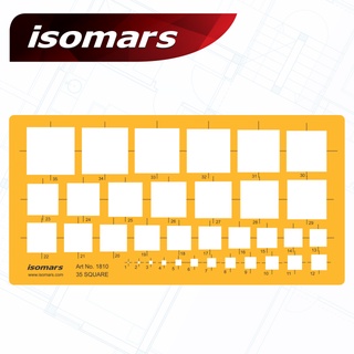 เพลท 34 SQUARES ISOMARS