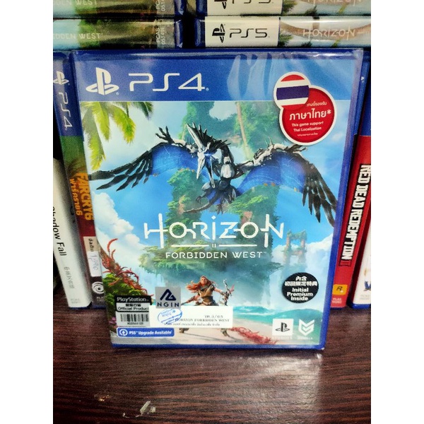 PS4 GAME:HORIZON FORBIDDEN WEST(โซน3)(ภาษาไทย)( อัพเกรดPS5ฟรี)