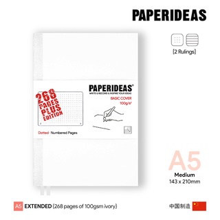 Paperideas A5 Basic Cover Plus Edition Notebook - สมุดโน๊ตเปเปอร์ไอเดียเบสิค A5