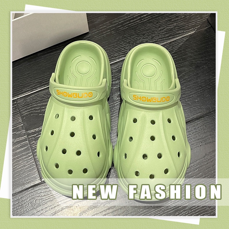 GFShop รองเท้าแตะหัวโต💥สีพาสเทลน่ารัก 🍭ราคาเบาๆ ลุยน้ำได้ไม่อุ้มน้ำ🍬