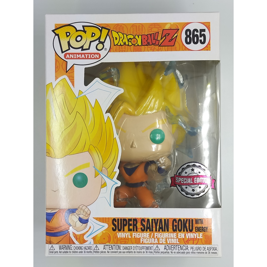 Funko Pop Dragon Ball Z - Goku Super Saiyan 2 with Energy #865