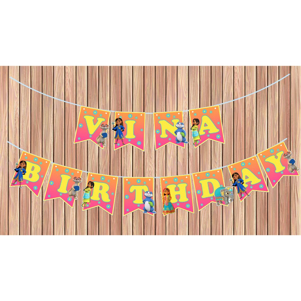 Mira Royal Detective Flag Bunting Birthday / Flag Birthday Wall Decoration Flag