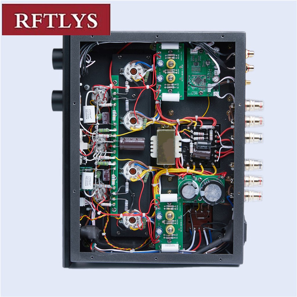 แอมป์หลอด RFTLYS - A2 (KT88) Bluetooth - Push-Pull KT88 Tube Amplifier ...