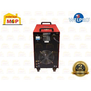 Welpro เครื่องเชื่อมอาร์กอน TIG 400 WSM TIG-MMA / 380V 50Hz (Water Cooler) 380V #NT