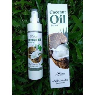 เซรั่มน้ำมันมะพร้าวสกัดเย็น Coconut Oil Serum By Perfect skin Lady 150ml.