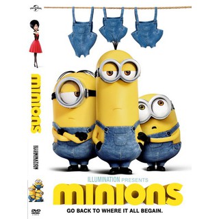 DVD หนังการ์ตูนมาสเตอร์ มินเนียน ภาค 1 Minions 1 (พากย์ไทย/อังกฤษ-บรรยายไทย) ของพร้อมส่ง