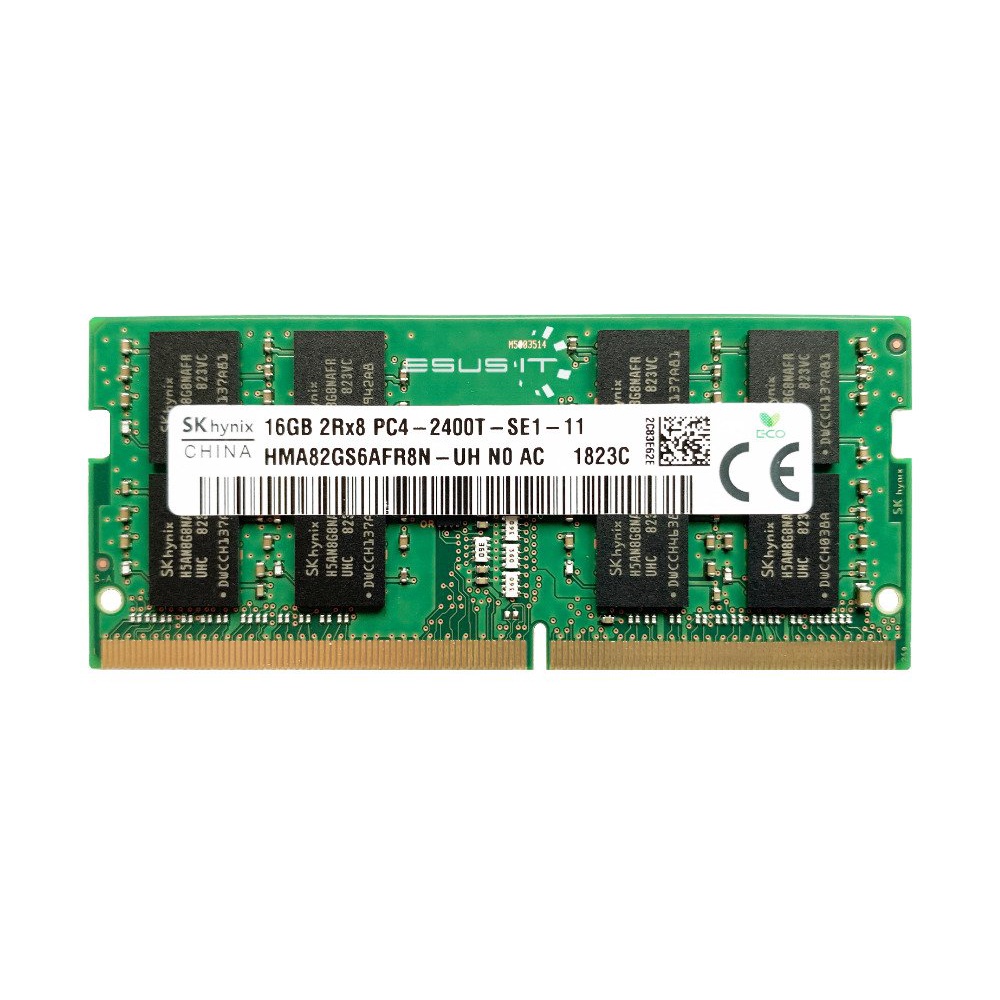 SK Hynix 16GB DDR4 PC4-2400T 2400MHz SODIMM 16 GB แล็ปท็อปโน้ตบุ๊ค RAM หน่วยความจํา HMA82GS6AFR8N-UH